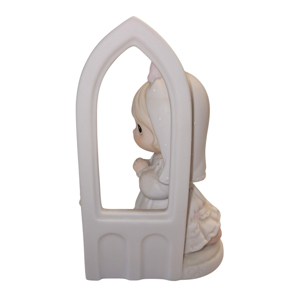 Precious Moments May Your Future Be Blessed Girl Praying 525316 1992 Figurine - Picture 4 of 6